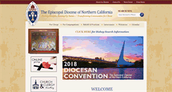 Desktop Screenshot of norcalepiscopal.org