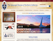 Tablet Screenshot of norcalepiscopal.org